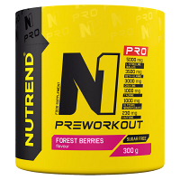 NUTREND N1 Pro koncentrovaný preworkout lesné plody 300 g