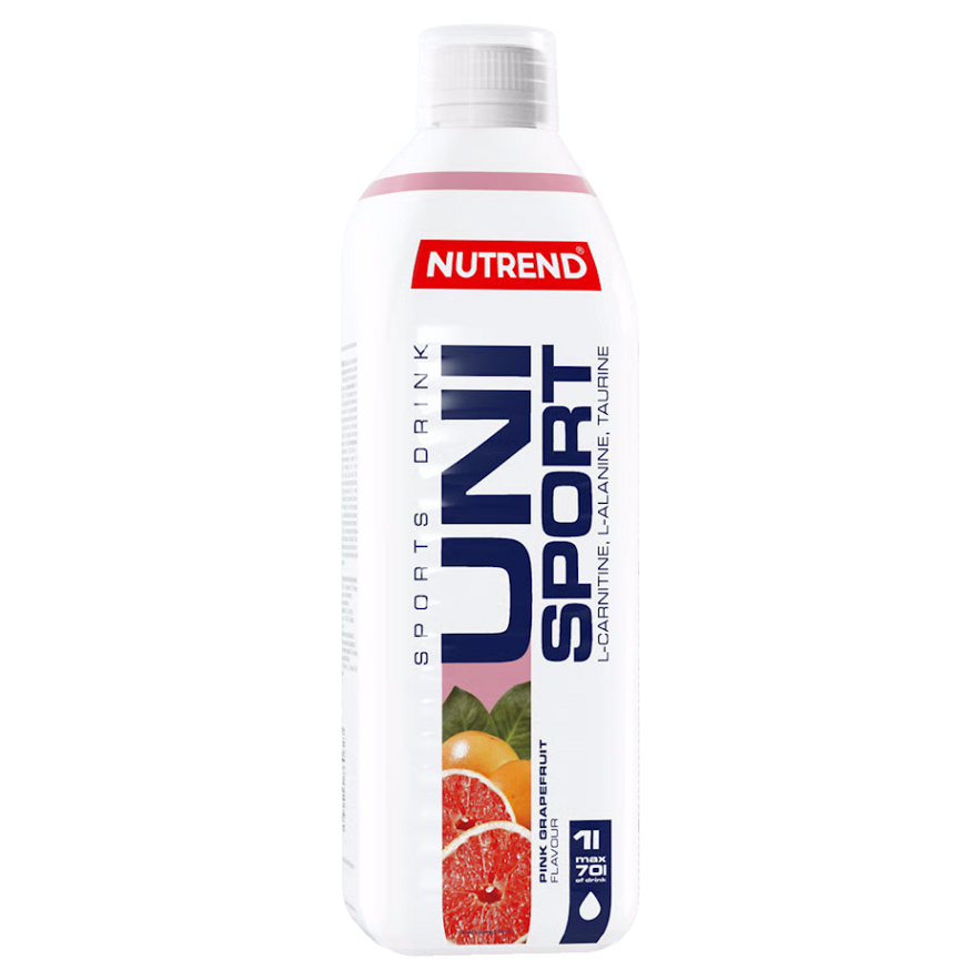 NUTREND Unisport hypotonický športový nápoj pink grep 1000 ml
