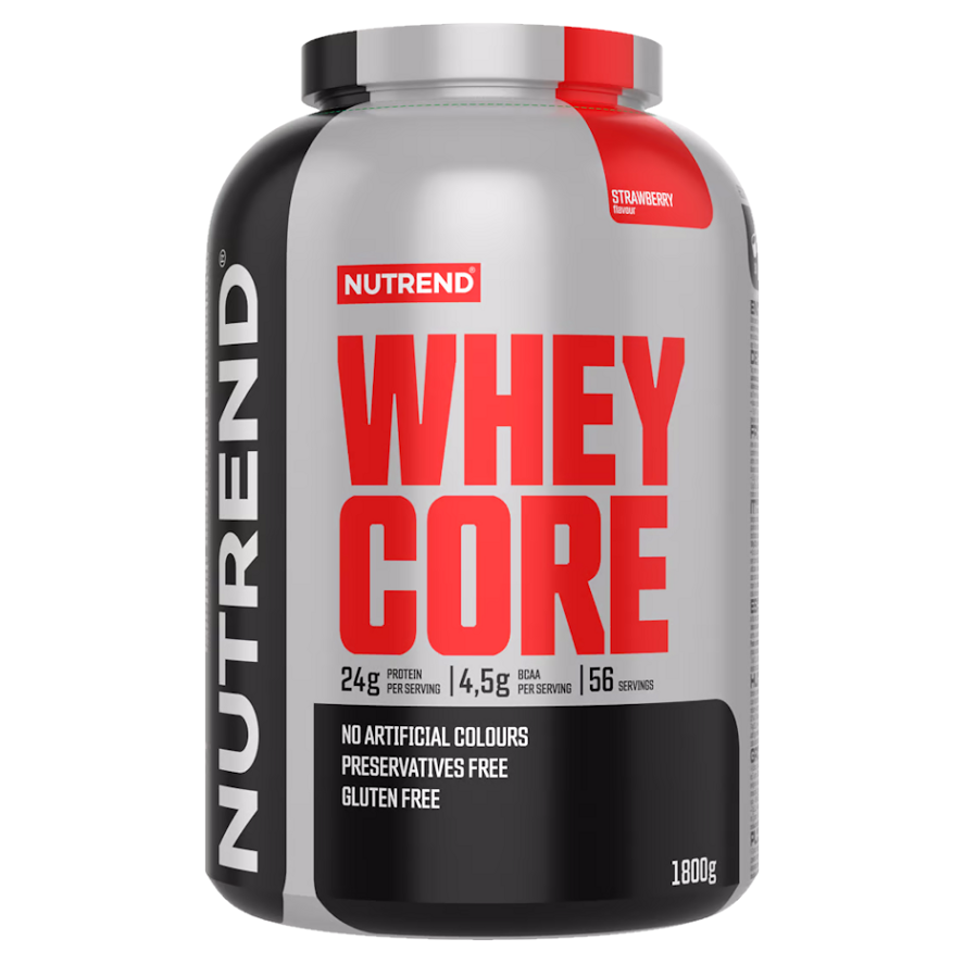 NUTREND Whey core jahoda 1800 g