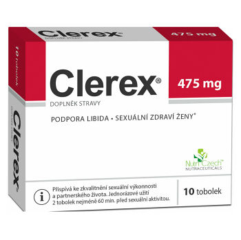 NUTRI CZECH Clerex 475 mg 10 kapsúl pre ženy