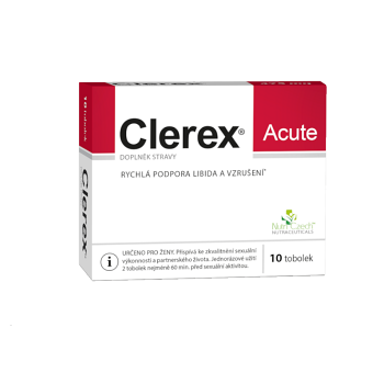 NUTRI CZECH Clerex 475 mg 10 kapsúl pre ženy