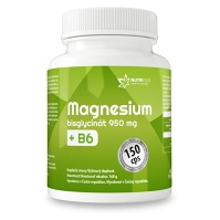 NUTRICIUS Magnesium bisglycinát 950 mg + B6 150 kapsúl