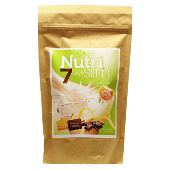NUTRICIUS NutriSlim Banán Čokoláda 7 days 280 g