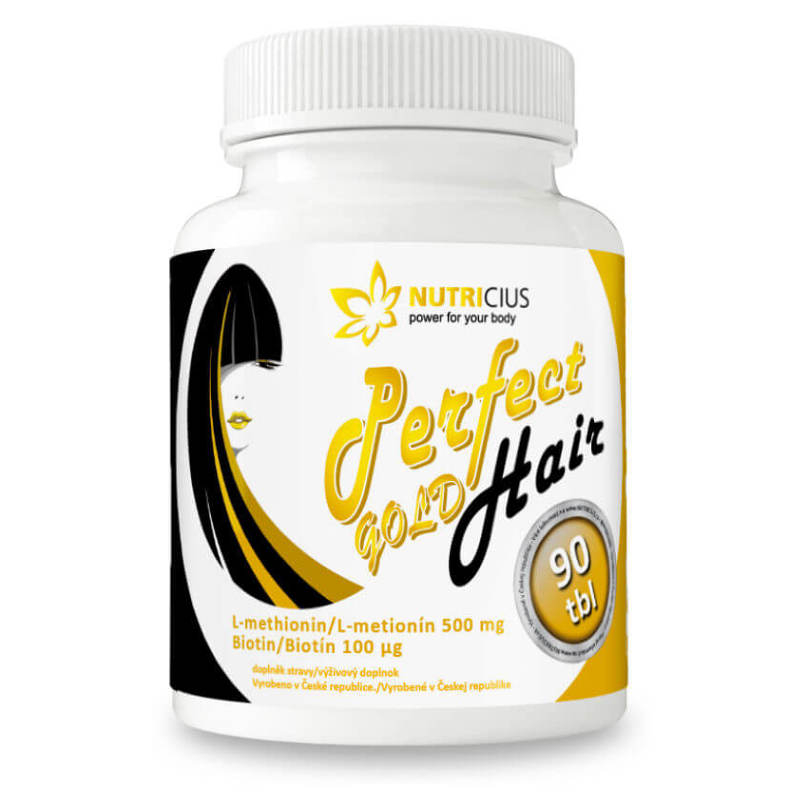 E-shop NUTRICIUS Perfect Hair Gold 90 tabliet