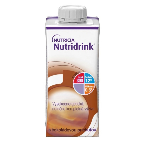 NUTRIDRINK Čokoládová príchuť 24 x 200 ml kúpite na Mojalekaren.sk