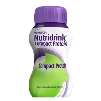 NUTRIDRINK Compact protein chladivá uhorka/limetka 24 x 125 ml