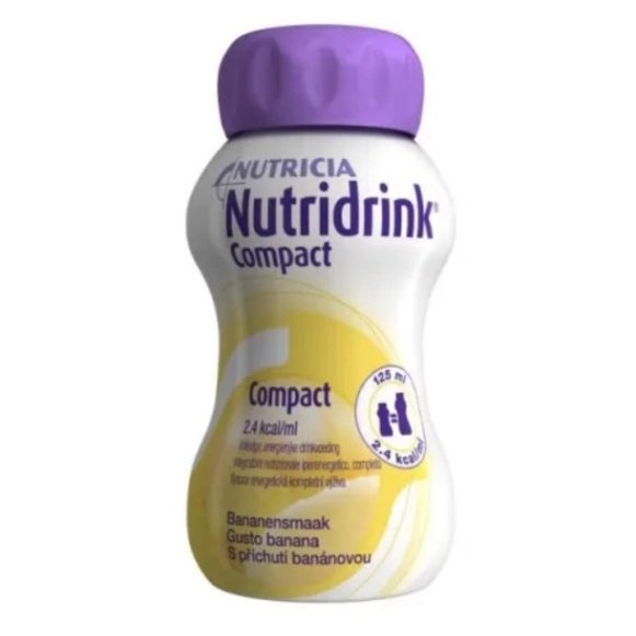NUTRIDRINK COMPACT PROTEIN s banánovou príchuťou 24x125 ml kúpite na Mojalekaren.sk