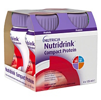 NUTRIDRINK Compact protein lesné ovocie 4 x 125 ml