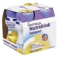 NUTRIDRINK Compact s vanilkovou príchuťou 4 x 125 ml