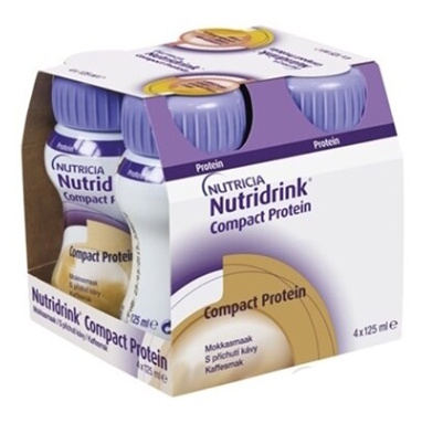 NUTRIDRINK Compact protein káva 4 x 125 ml