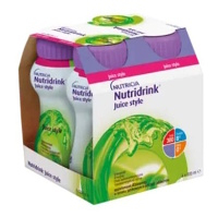 NUTRIDRINK Juice Style s príchuťou jablkovou 4 x 200 ml