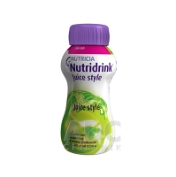 NUTRIDRINK Juice Style s príchuťou jablkovou 4x200 ml