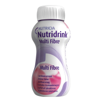 NUTRIDRINK Multifibre s príchuťou jahoda 4x200 ml