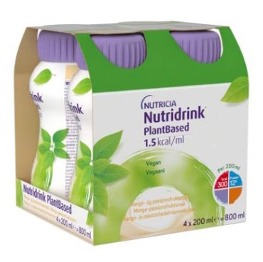 NUTRIDRINK PlantBased príchuť mango a marakuja 4 x 200 ml kúpite na Mojalekaren.sk