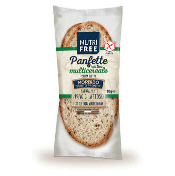 NUTRIFREE Multricereální chléb single pack 2x40 g
