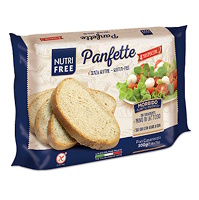 NUTRIFREE Panfette svetlý krájaný chlieb bez lepku 4 x 75 g