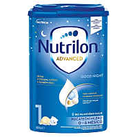 NUTRILON 1 Advanced Good Night počiatočné dojčenské mlieko od 0-6 mesiacov 800 g