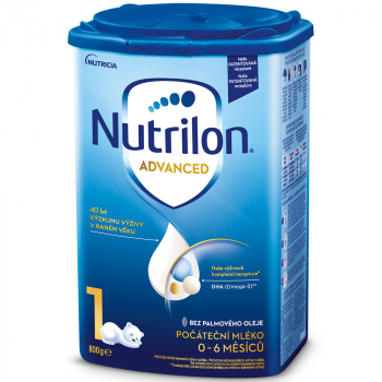 NUTRILON 1 Advanced Počiatočné dojčenské mlieko od 0-6 mesiacov 800 g