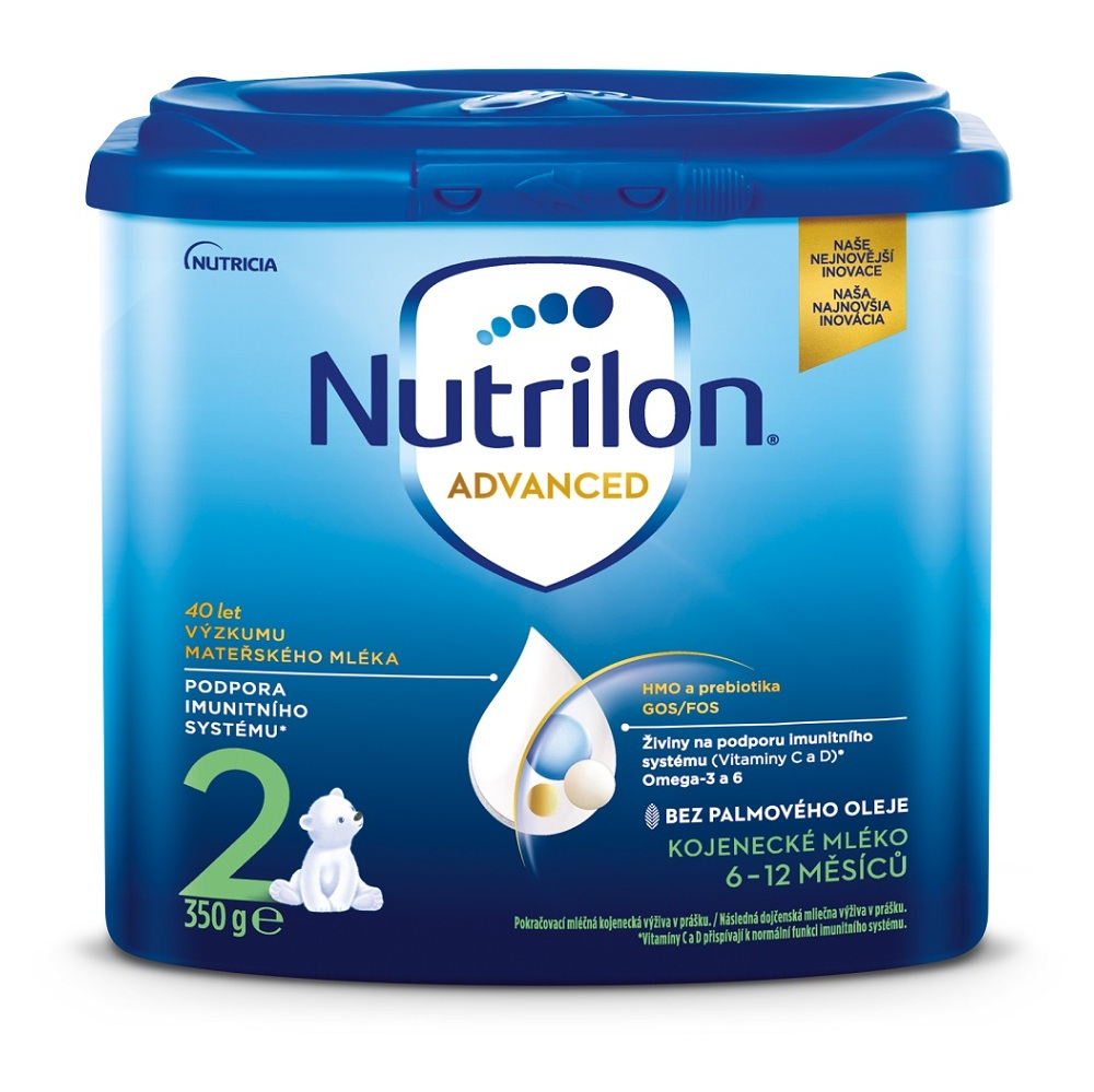 NUTRILON 2 Advanced Pokračovacie dojčenské mlieko od 6-12 mesiacov 350 g kúpite na Mojalekaren.sk