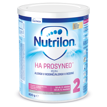 NUTRILON 2 HA Prosyneo Špeciálna dojčenská výživa od 6.mesiaca 800 g
