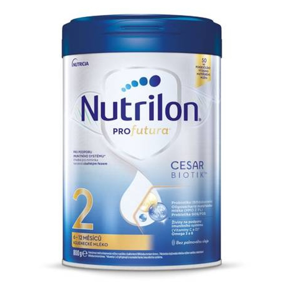 NUTRILON 2 Profutura Cesarbiotik pokračovacie dojčenské mlieko 6m+ 800 g kúpite na Mojalekaren.sk
