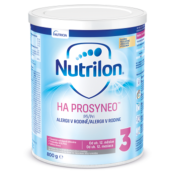 NUTRILON 3 HA Prosyneo Špeciálna dojčenská výživa od 12.mesiaca 800 g