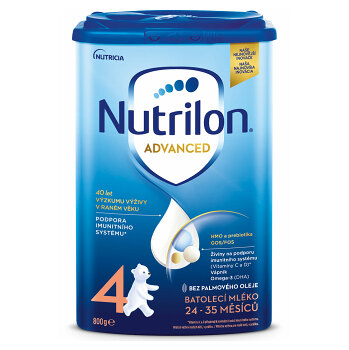 NUTRILON 4 Advanced Pokračovacie batoľacie mlieko od 24-36 mesiacov 800 g