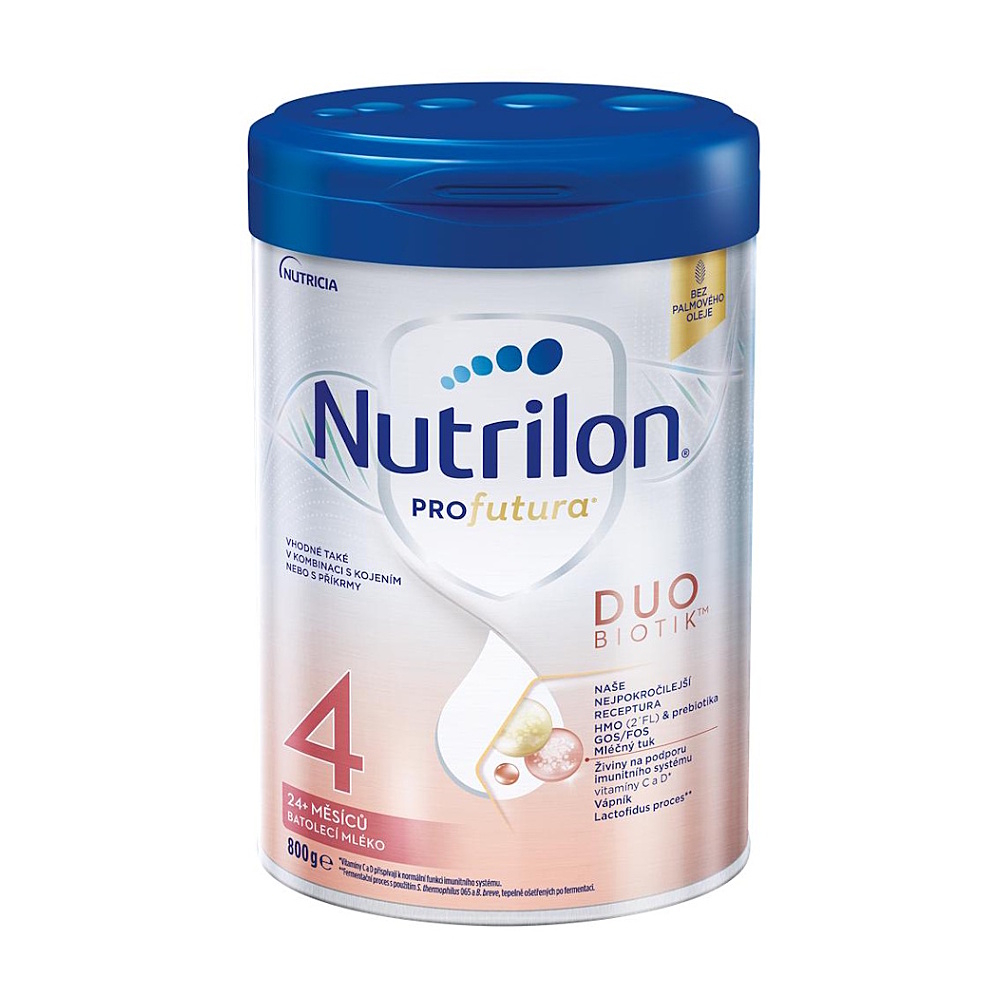 Nutrilon 4 Profutura Duobiotik batoľacie mlieko v prášku (24+ mesiacov), 800g kúpite na Mojalekaren.sk