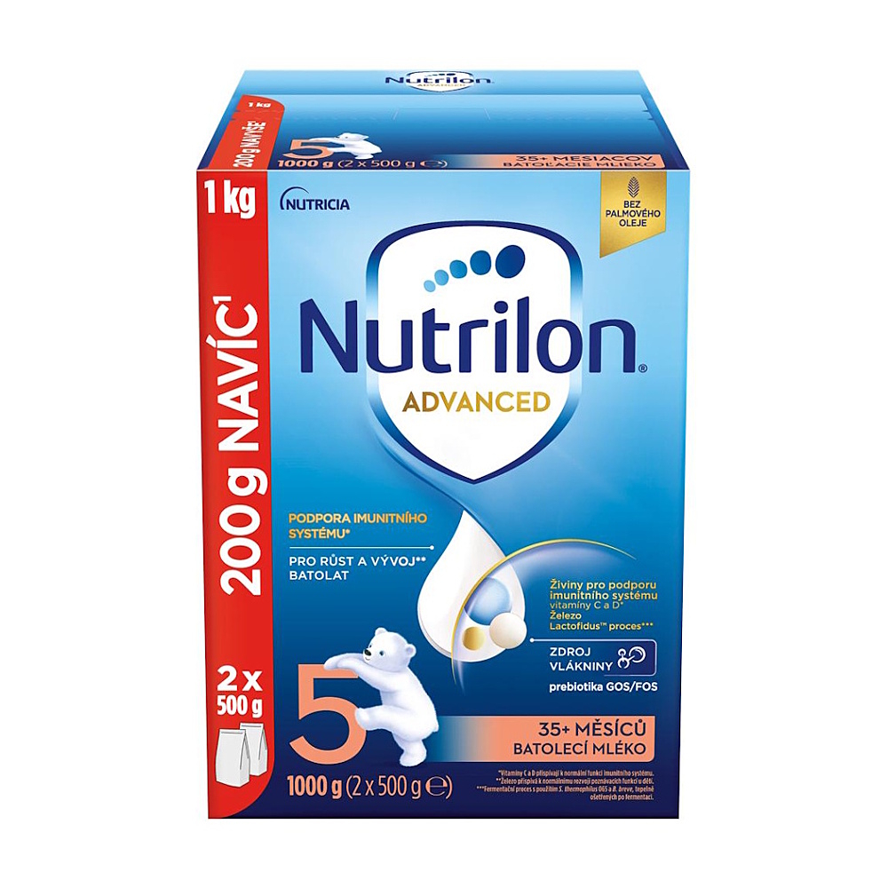 NUTRILON Advanced 5 od 35. mesiacov 1000 g kúpite na Mojalekaren.sk