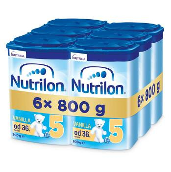 NUTRILON 5 Vanilla Detské mlieko od 36.mesiaca 6 x 800 g