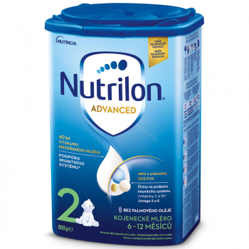NUTRILON 2 Advanced Pokračovacie dojčenské mlieko od 6-12 mesiacov 800 g