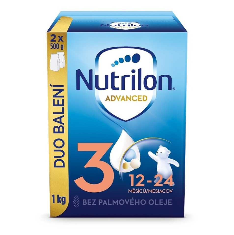 Nutrilon Advanced 3 batoľacie mlieko 2x500 g kúpite na Mojalekaren.sk