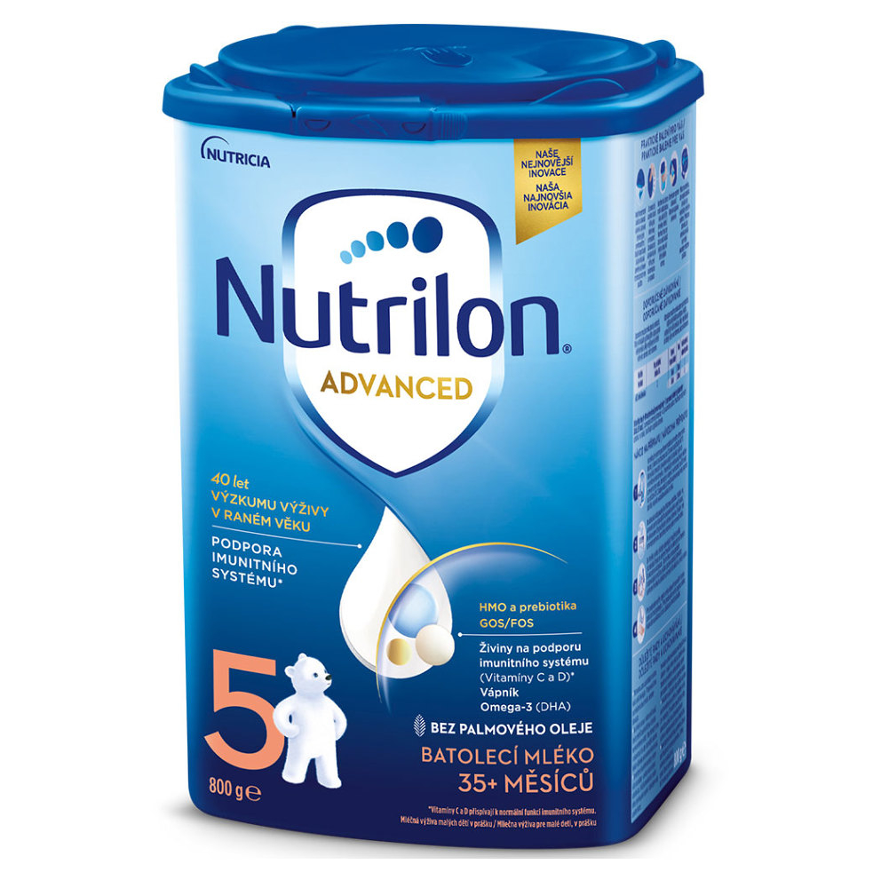 E-shop NUTRILON 5 Advanced Pokračovacie detské mlieko od 36.mesiaca 800 g