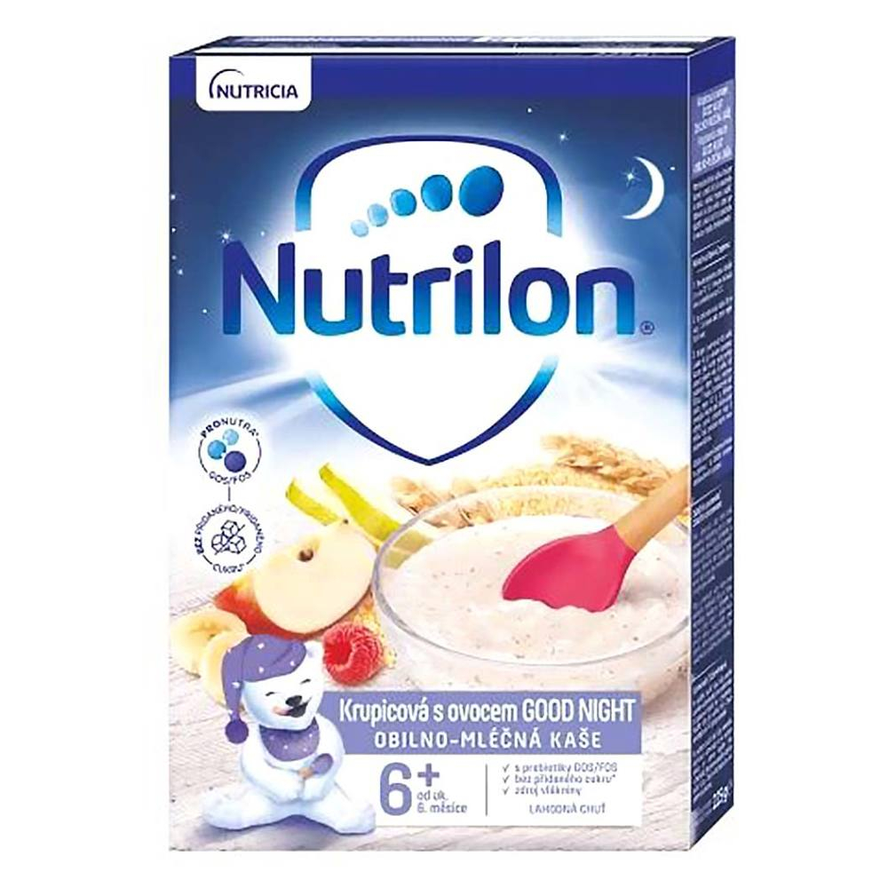 Nutrilon Obilno-mliečna kaša Good Night krupicová kaša s ovocím 225 g kúpite na Mojalekaren.sk
