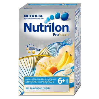 NUTRILON Mliečna kaša Profutura s marhuľou a banánom 225 g