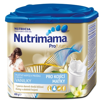 NUTRIMAMA Mliečny nápoj v prášku s príchuťou vanilky 400 g od 0M