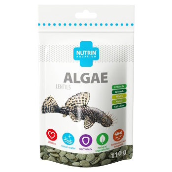 NUTRIN Aquarium Algae Lentils 110 g (Krmivo pre rybičky)