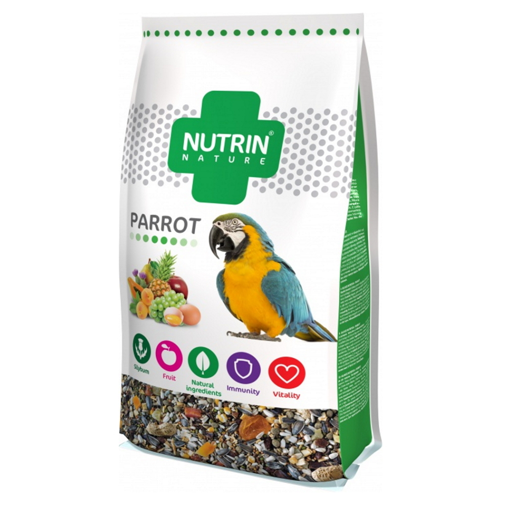 E-shop NUTRIN Nature Parrot krmivo pre papagája 750 g