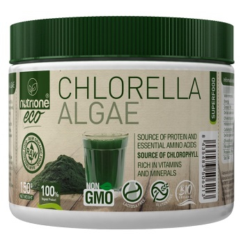 NUTRIONE Chlorella BIO 150 g (Detoxikácia celého tela)