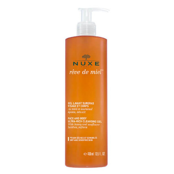 NUXE Reve de Miel Face And Body Rich Cleansing Gel 400 ml (Sprchovanie a umývanie) - Upokojujúci