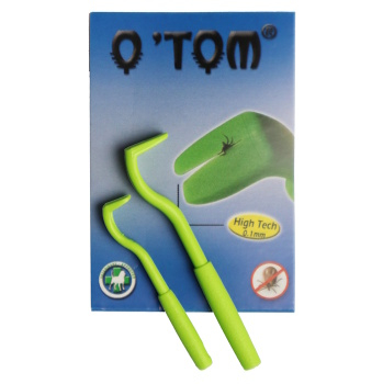 O'TOM Háčik na odstránenie kliešťa 2 ks (Kliešte a pinzety na kliešte pre psov)