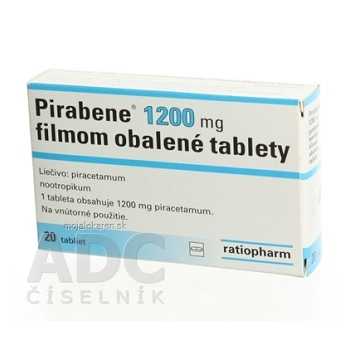 PIRABENE tbl flm 20x1200 mg (blis.PVC/Al)