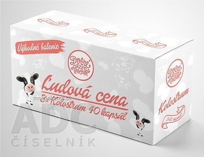 DOBRÉ ZO SLOVENSKA Kolostrum 3x40 kapsúl Výhodné balenie kúpite na Mojalekaren.sk