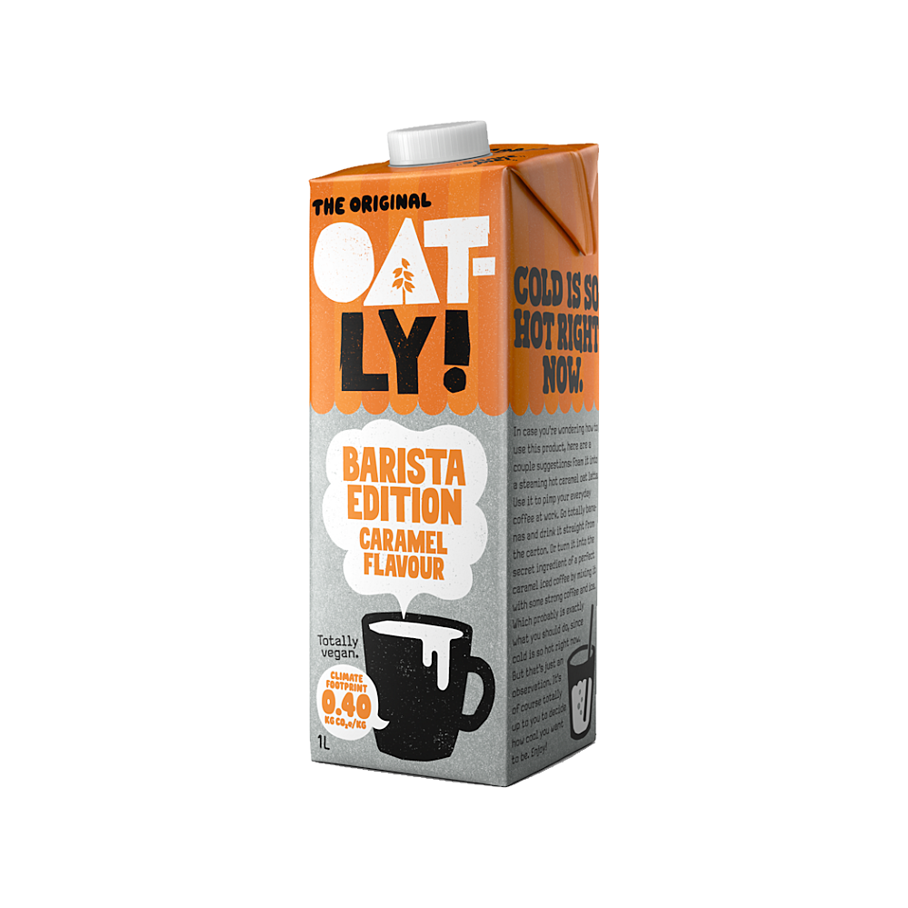OATLY Ovsený nápoj barista karamel 1 liter