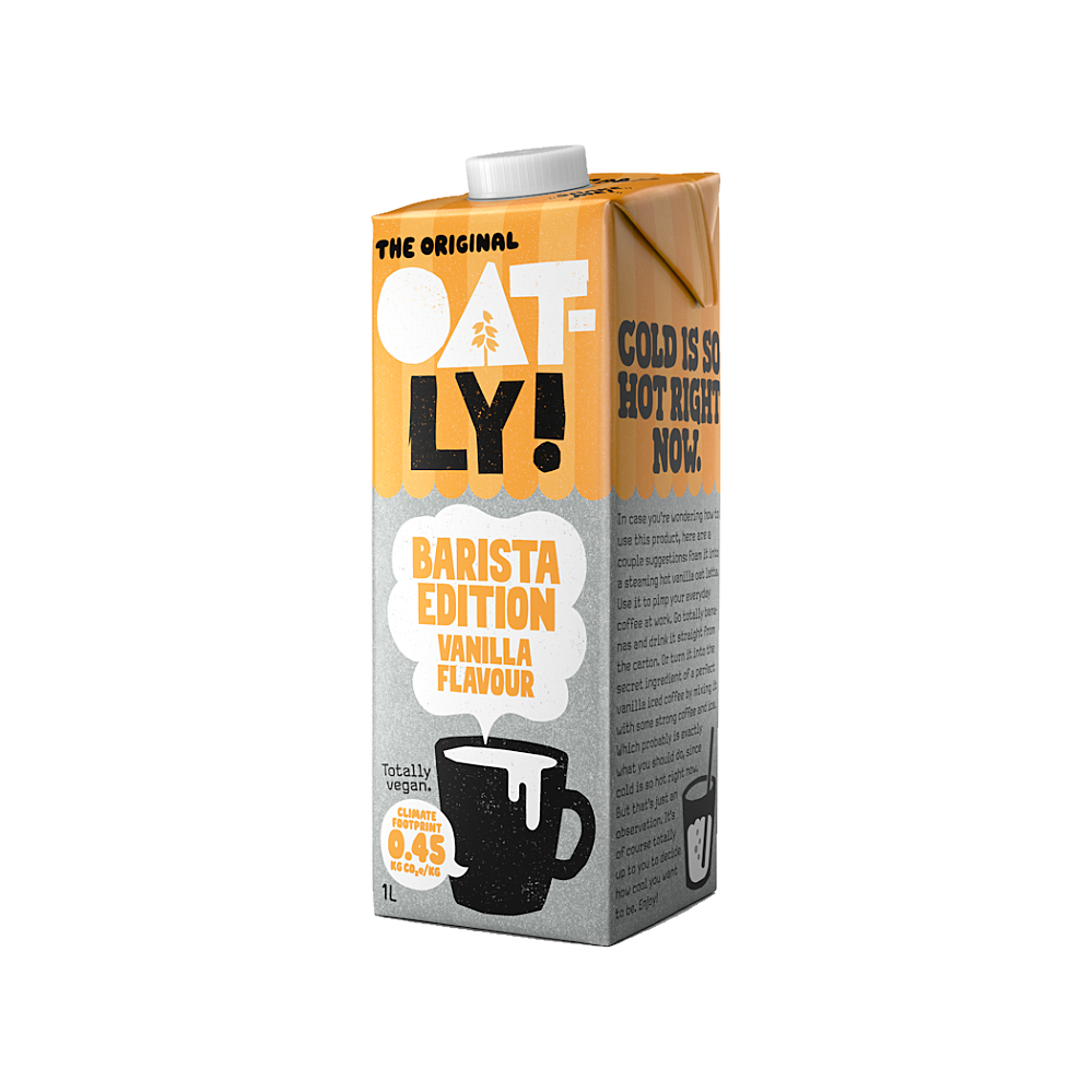 OATLY Ovsený nápoj barista vanilka 1 litr