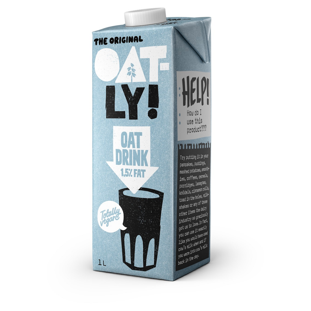 OATLY Ovsený nápoj 1,5% tuku 1 liter