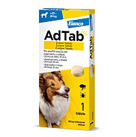 ADTAB 900 mg žuvacia tableta pre psov od 22–45 kg 1 kus