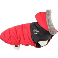ZOLUX Mountain bunda vodeodolná pre psov červená 1 kus, veľkosti oblečku: 25 cm