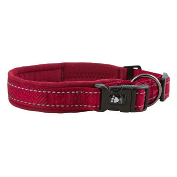 HURTTA Casual obojok pre psov červený 1 ks, Veľkosť obojku: 30-40 (Obojky, postroje a vodítka pre psov)