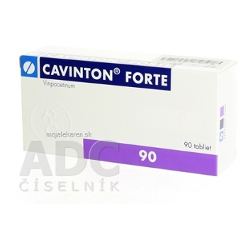 CAVINTON FORTE tbl 10 mg (blis.PVC/Al) 1x90 ks